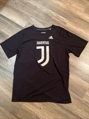 Adidas Black Juventus Climalite Ultimate Tee